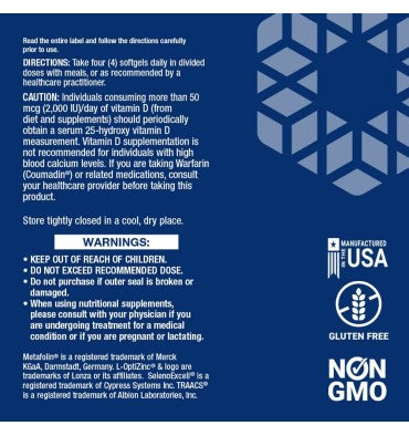 Multivitamínico Prenatal Advantage con DHA. 120 caps