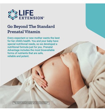 Multivitamínico Prenatal Advantage con DHA. 120 caps