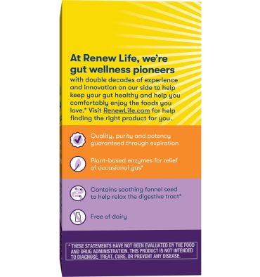 Gas Stop a base de Enzimas Digestivas. 60 vcaps.