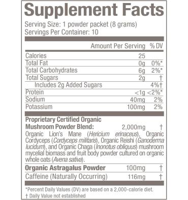 Mezcla de Hongos para Café Latte, 10 pack