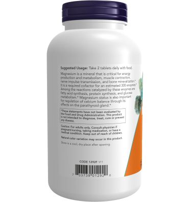 Citrato de Magnesio 200 mg. 250 tabs