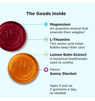 Gomitas Chillax para Niños sabor sorbete. 50 Gummies