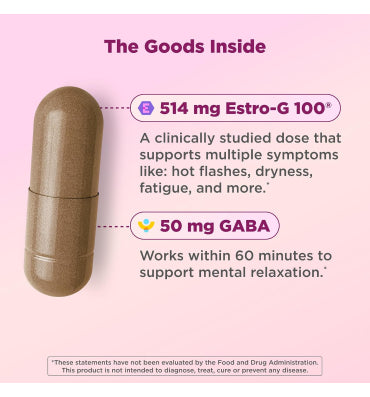 OLLY, Mellow Menopause, soporte Bienestar Femenino. 30 softgel
