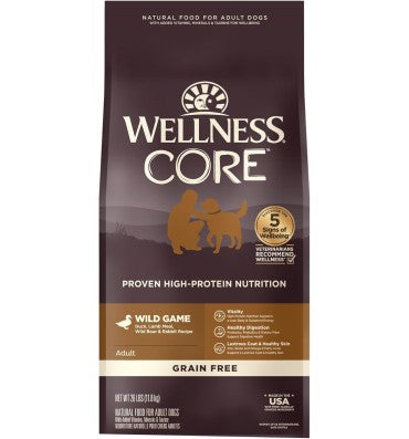 Alimento Wild Game, sin Granos, Alto en Proteína. 11.8 kg.