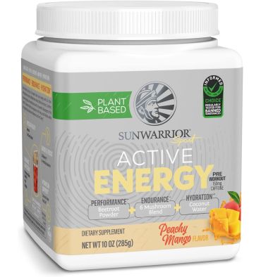 Active Energy Preentrenamiento Vegano  285 gr.