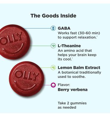 Goodbye Stress Berry Verbena, 42 Gummies