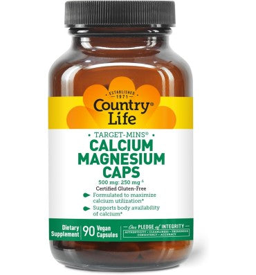 Calcio y Magnesio. 90 y 180 Tabs.