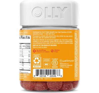 Gomitas Sistema Inmunológico para Niños sabor Cereza. 50 Gummies