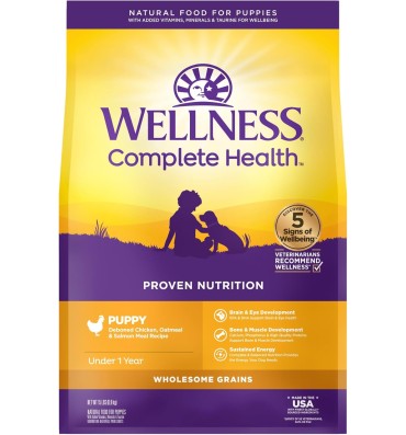 Alimento Natural para Cachorro, Pollo, Salmon y Avena. 3 opciones