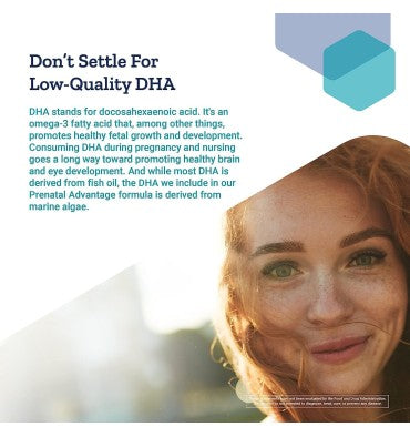 Multivitamínico Prenatal Advantage con DHA. 120 caps