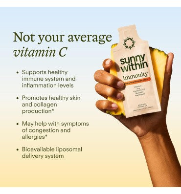 Immunity 6 in 1 Liposomal Vitamin C. 30 pack