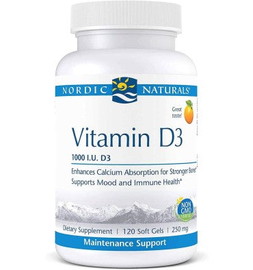 Vitamina D3 1000 iu. 120 caps