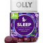 OLLY, Sleep, soporte descanso nocturno sabor Mora. 50, 70 y 90 gomitas