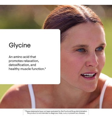Glycine, Relax, Estrés, Detox y Muscular. 250 caps