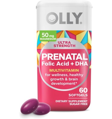 Multivitamínico Prenatal con DHA en cápsulas blandas