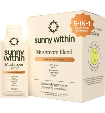 Functional Mushroom 800mg of Five Mushrooms. 30 pack