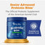 Senior Advanced Gut Health. Probioticos y Enzimas Digestivas, soporte Sistema Digestivo. 90 chews