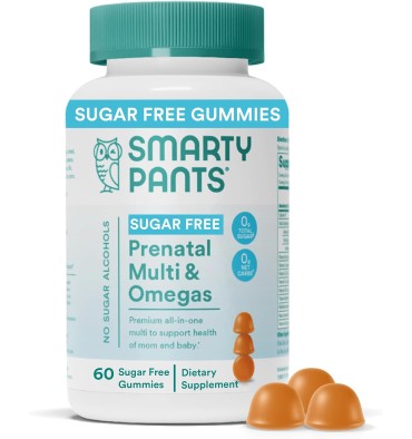 Multi y Omegas Prenatal Libre de Azúcar. 60 Gomitas