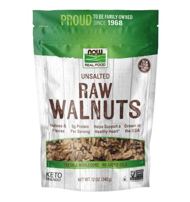 Nueces crudas Orgánicas sin Sal. 340 gr.