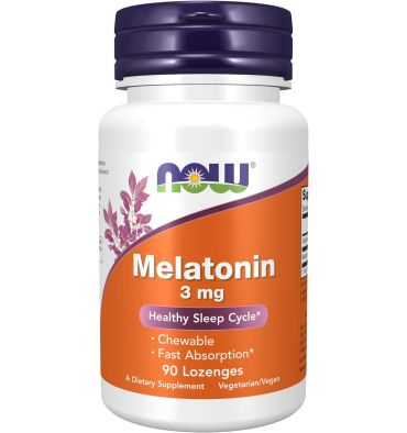 Melatonina 3 mg, 90 Lozenges