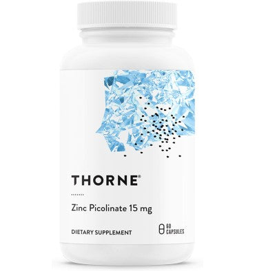 Picolinato de Zinc 15 mg. 60 caps.