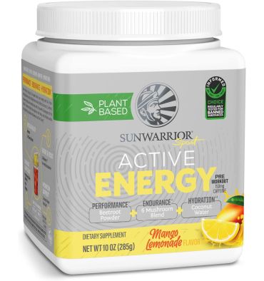 Active Energy Preentrenamiento Vegano  285 gr.