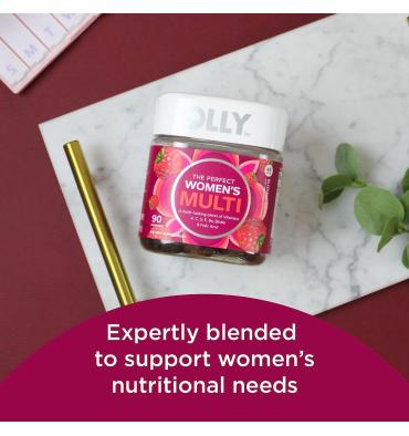 Multivitamínico para Mujer sabor Frambuesa, 90 gomitas