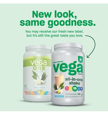 VEGA ONE ORGANIC, sabor Berries. 344 gr.
