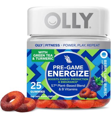 Pre Game Energetizante sabor Blackberrie, 25 gomitas