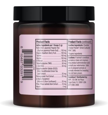 Soporte para Corazón de Perros y Gatos. 102 gr.