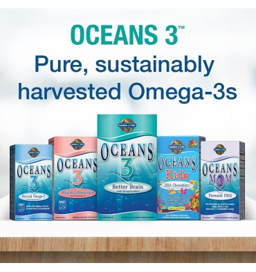 Oceans, Omega 3 para Mamá Prenatal, DHA, EPA, sabor Fresa, 1 diaria. 30 cáps suaves