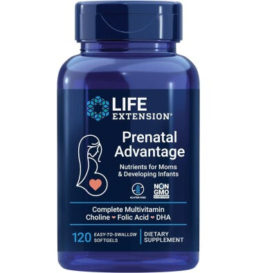 Multivitamínico Prenatal Advantage con DHA.