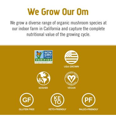 Master Blend, 10 especies de Hongos. 84 caps