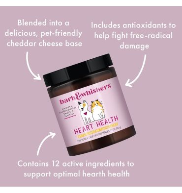 Soporte para Corazón de Perros y Gatos. 102 gr.