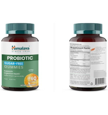 Probióticos Libres de Azúcar sabor Naranja (5 bill) . 60 gomitas