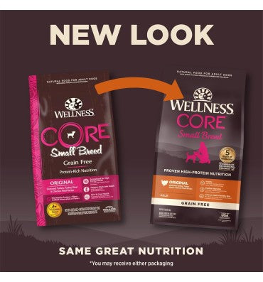 Alimento para Perro raza Pequeña, sin Granos, Alto en Proteína Pavo y Pollo.