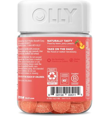 Prebióticos y Probióticos sabor Durazno. 30 gomitas