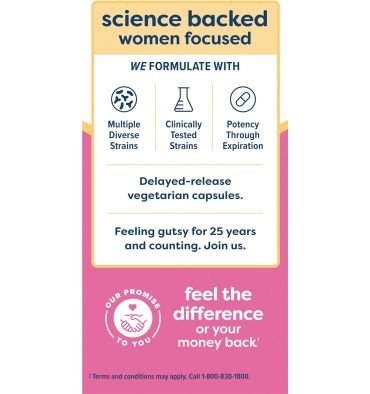 Probióticos  para Mujer 50 billones. 30 caps.