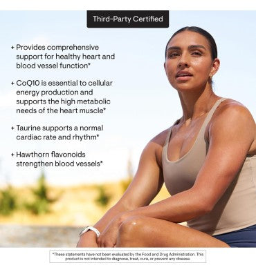 Heart Health Complex con CoQ10 y Taurina. 90 caps