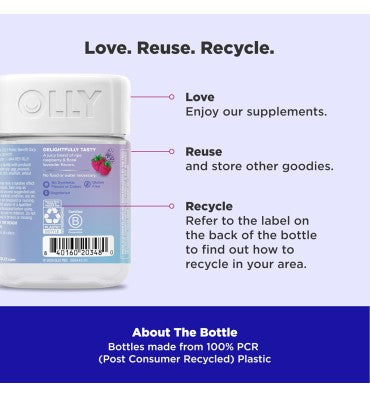 Gomitas de Magnesio para Relajación. 60 gomitas