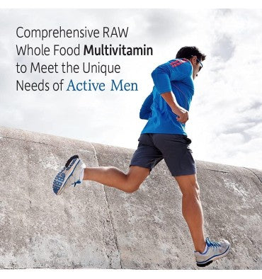 Multivitamínico RAW para Hombres. Estrés y Próstata. 240 Vcaps