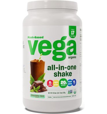 VEGA ONE ORGANIC, sabor Chocolate Menta. 708 gr.