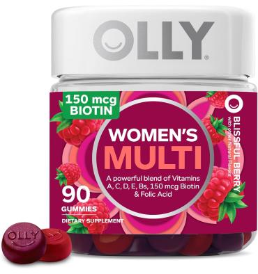 Multivitamínico para Mujer sabor Frambuesa, 90 gomitas