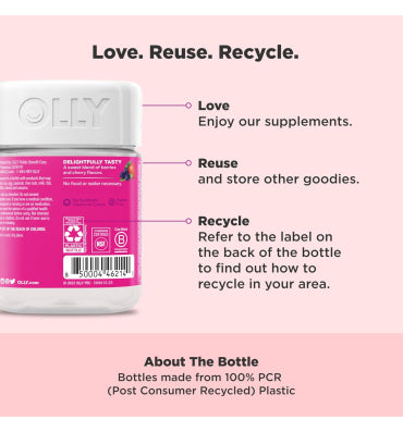 OLLY, Active Immunity y Elderberry, sabor berries. 45 gomitas