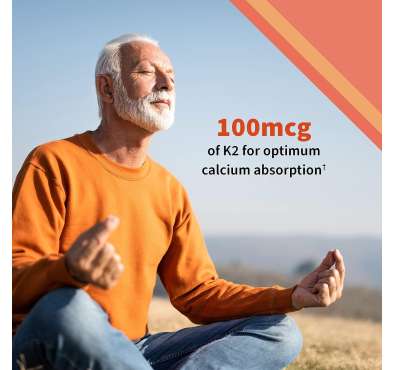 Vitamina D3 y K2, Salud Osea e Inmune. 45 gomitas