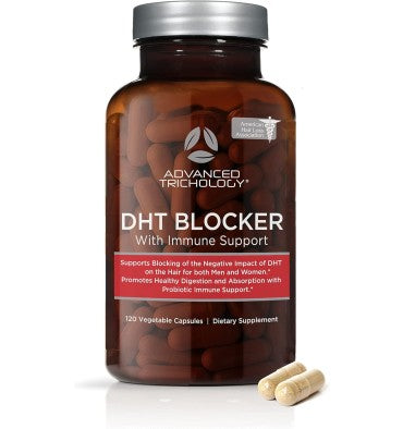 Bloqueador DHT para Mujer y Hombre. 120 caps.