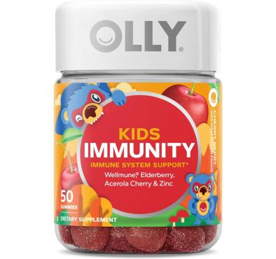 Gomitas Sistema Inmunológico para Niños sabor Cereza. 50 Gummies