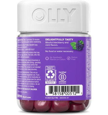 Gomitas para Dormir Melatonina 3 mg, sabor Mora. 3 opciones