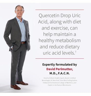 Quercetina Ácido Úrico. Vitamina C, Probióticos. 60 tabletas.