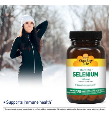Selenio Yeast Free 100 mcg